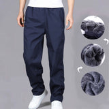 Ilooove Men's 5XL Oversize Summer Winter Sweatpant Trouses Traksuits Track Pant Quick drying Sportswear Trousers Baggy Wide Pant For Men