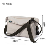 Men Messenger Bag Fashion 14inch Laptop Oxford Waterproof Travel Shoulder Bag All-match Large Casual Single Bag For Male