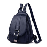 Hot Women Leather Backpacks Female Vintage Backpack For Teenage Girls School Chest Bag Travel Bagpack Ladies Sac A Dos Back Pack