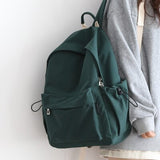 Simple Design Oxford Korea Style Women Backpack Fashion Girls Leisure Bag School Student Book Teenager Useful Travel