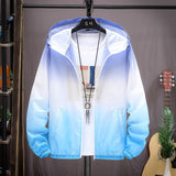 Summer Men Women Sun-protective Jackets Super Light Anti-UV Windbreakers Outdoor Hiking Cycling Quick-dry Hooded Cardigan Coats