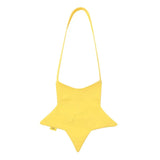 Ilooove Kawaii Bag Star Shape Messenger Bag Women Y2K Vintage Crossbody Bag Strap Girls Bag Korean Designer 2000s Aesthetic Shoulder Bag