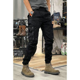 Camo Navy Trousers Man Harem Y2K Tactical Military Cargo Pants for Men Techwear High Quality Outdoor Hip Hop Work Stacked Slacks