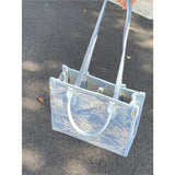 Lovely Lace Tote Bag Ladies 2023 Summer Fashion Large Capacity Shoulder Bag for Women with Free Shipping