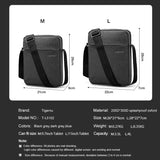 Lifetime Warranty Men Messenger Bag Waterproof Shoulder Bag For Men 9.7 11inch IPad Bag Male Business Bag Crossbody Bag Slingbag
