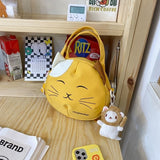 Canvas Prints Cat Satchel Messenger Shoulder Bag Women Reusable Grocery Shopping Bags Portable Tote Bag School Crossbody Bag