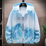 Summer Men Women Sun-protective Jackets Super Light Anti-UV Windbreakers Outdoor Hiking Cycling Quick-dry Hooded Cardigan Coats