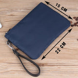 Fashion Waterproof Oxford Clutch Bag A4 File Hand Band Bag Men Envelope Bag Clutch Evening Bag Female Clutches Casual Handbag