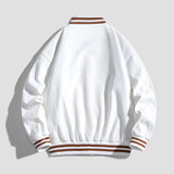 2023 Fashion Baseball Uniform New Men's Jacket Quality Hip-hop Retro Student  Academic Style Embroidery Loose Casual Couple Coat