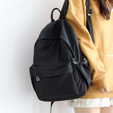 Simple Design Oxford Korea Style Women Backpack Fashion Girls Leisure Bag School Student Book Teenager Useful Travel