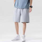 Summer Basic Shorts for Mens Fashion Trends Simple Sweatpants Teenage Classic Solid Drawstring Short Pants Plus Size Streetwear