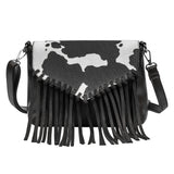 Original Design Shoulder Bag For Women PU Leather Luxury Clutch Designer Handbags Western Purse Fringe Messenger Bag