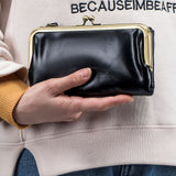 High Quality Genuine Leather Clutch Purse Women Zipper Wallet Bi-Fold Card Holder Wallets Female Long Clutch Wallet for Women