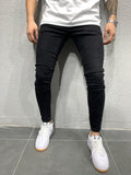 Jeans Men Skinny Slim Fit Blue Hip Hop Denim Trousers Casual Jeans for Men Jogging jean