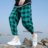 Baggy Cotton Harem Pants Men 2023 Summer Japanese Men Women Hip Hop Plus Size Wide Leg Pants Bloomers Calf-Length Pants Joggers