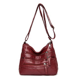 Women Shoulder Bag Leather Luxury Handbags Women's Bags Designer Shoulder Crossbody Bag Female Fashion Female for Ladies