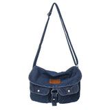 Denim Hobo Crossbody Bags For Women 2023 New Trends Purses And Handbags Multi Pockets Shoulder Messenger Bag Big Capacity Totes