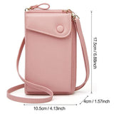 Women's Mobile Phone Bag Crossbody Bag Shopping Going out Blue Blushing Pink Light Red Red