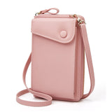 Women's Mobile Phone Bag Crossbody Bag Shopping Going out Blue Blushing Pink Light Red Red