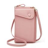 Women's Mobile Phone Bag Crossbody Bag Shopping Going out Blue Blushing Pink Light Red Red